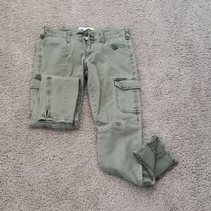 Fashionable military look pants